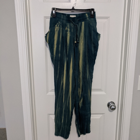 BP Collection Tie Dye Slouchy Harem Ankle Pants M - Picture 4 of 7